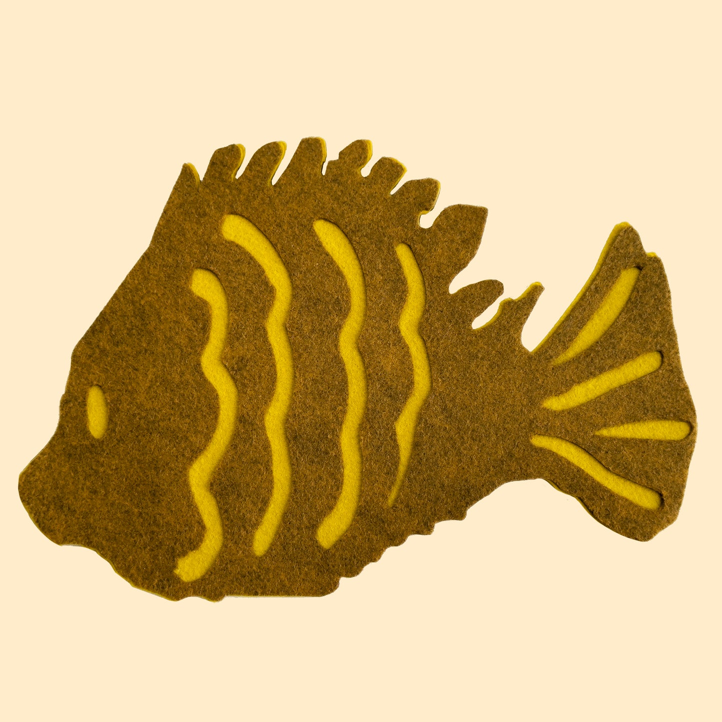 Trivet Fish - Maroon