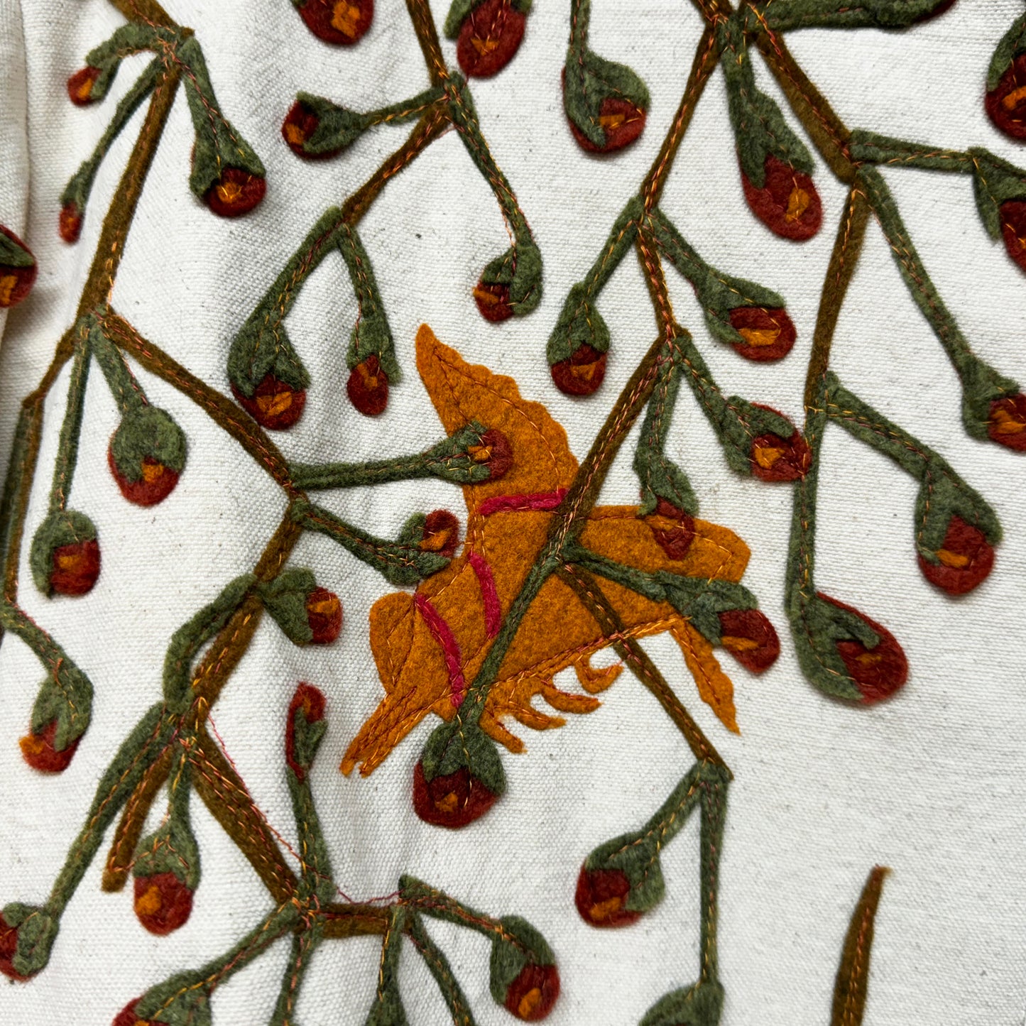 Jacket Applique Canvas  (Sold)