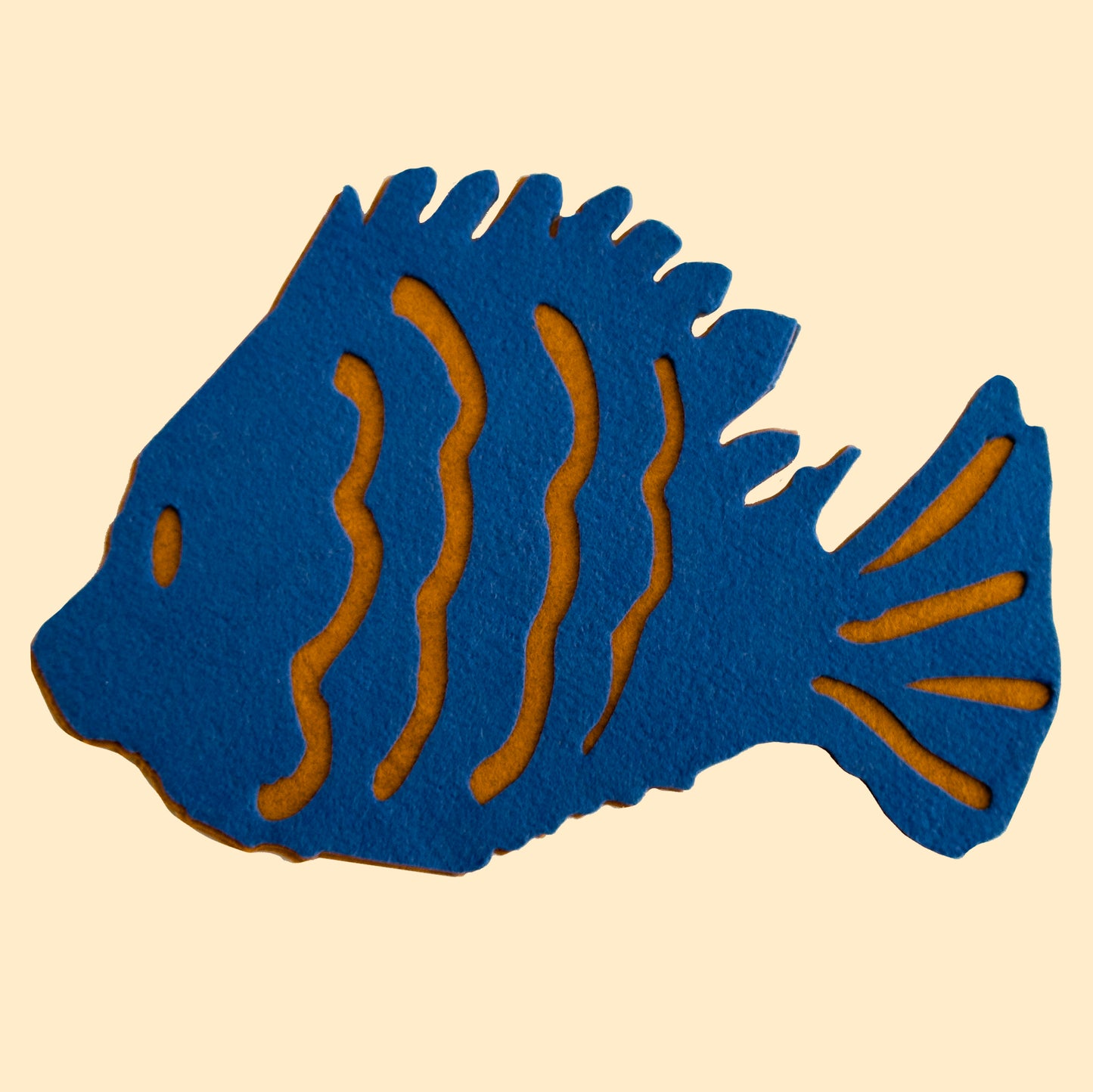 Trivet Fish - Maroon