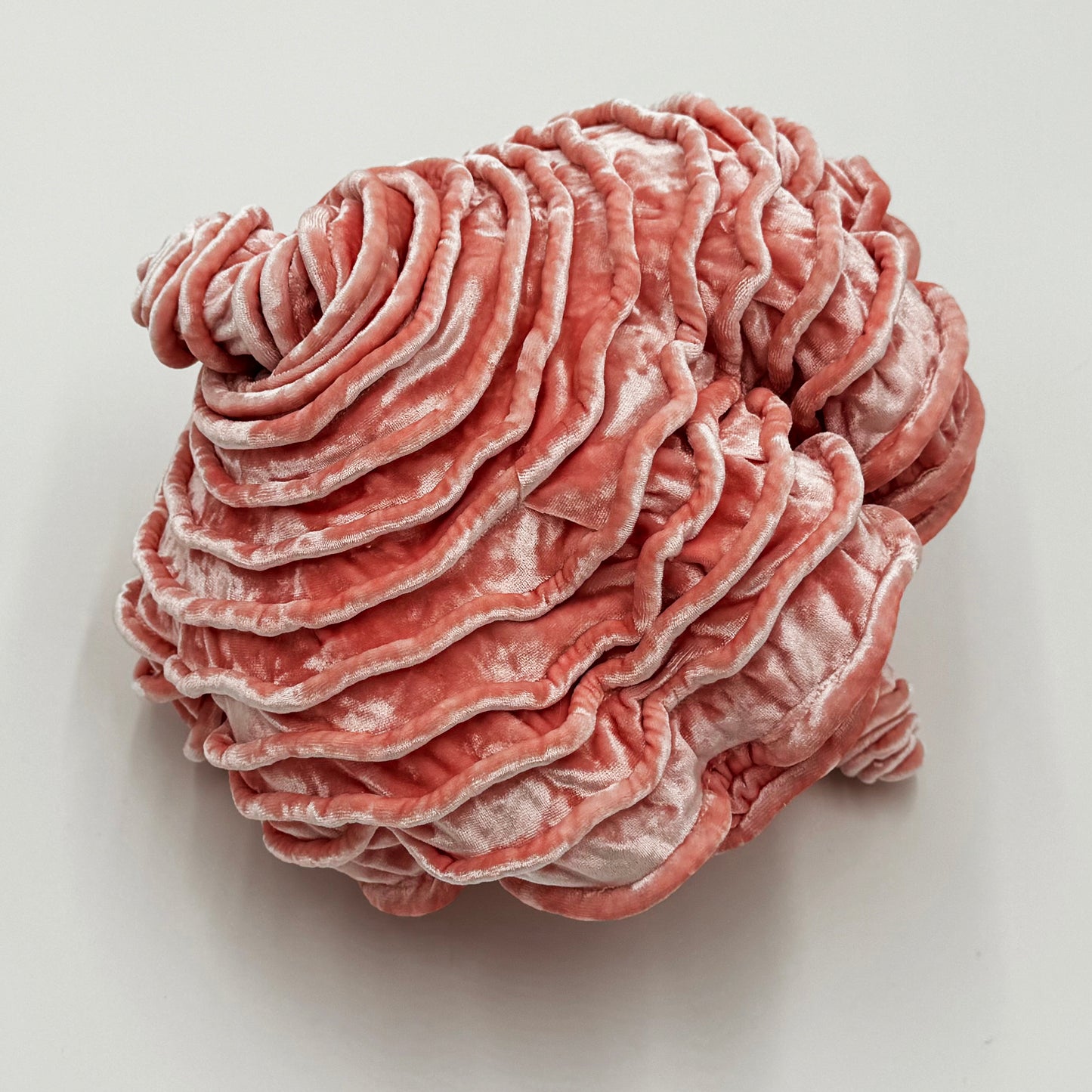 Teardrop Pillow Double-ended Crushed Shell Pink