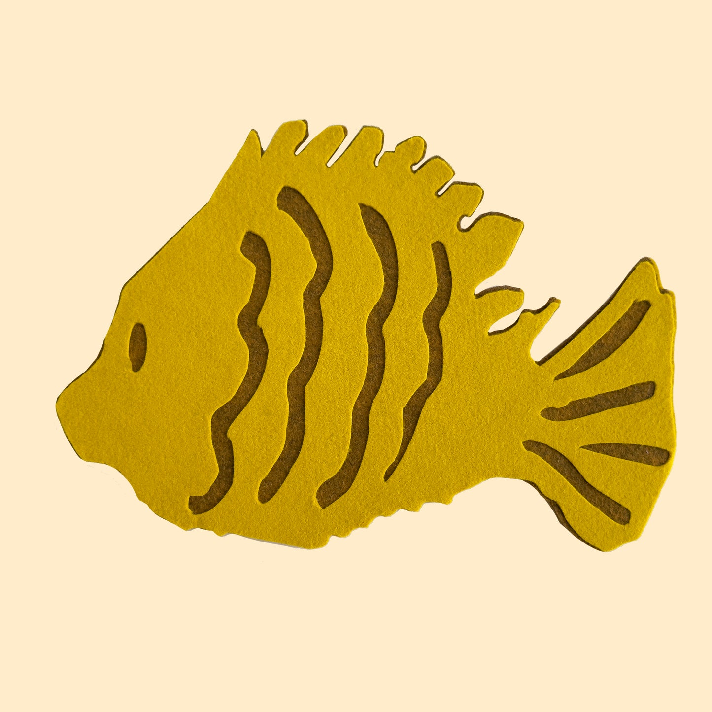 Trivet Fish - Maroon