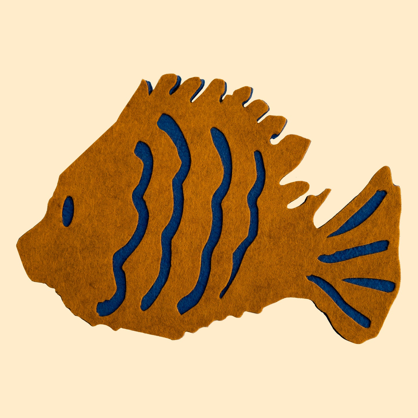 Trivet Fish - Maroon