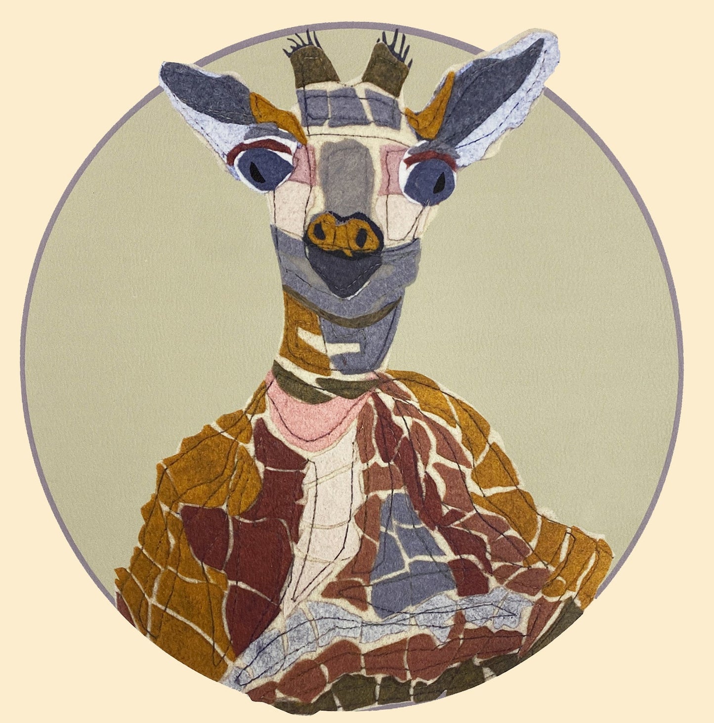 Wipeable Vinyl Kid's Placemat -Animal Placemats - Set of Five